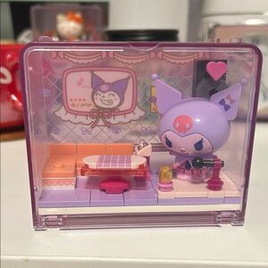 Purple and Pink Miniature Toy Set